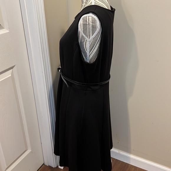 212 Collection Black Cocktail Party Dress Size Large - Picture 4 of 6
